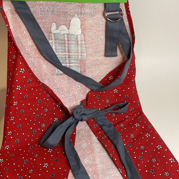 Snoopy apron & spoon rest set NWT! Merry Christmas and Joy print - Picture 13 of 16